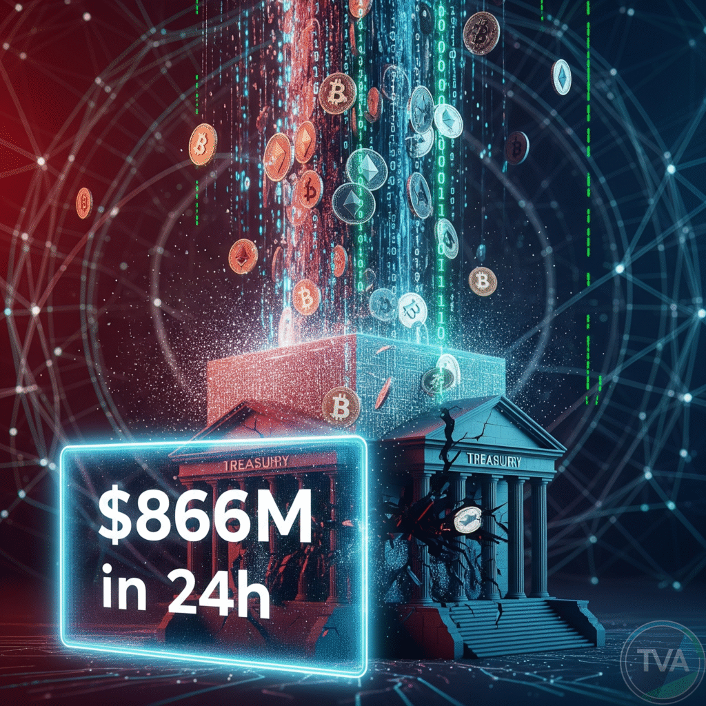 Digital Treasury Firms Under Pressure due to massive crypto liquidation