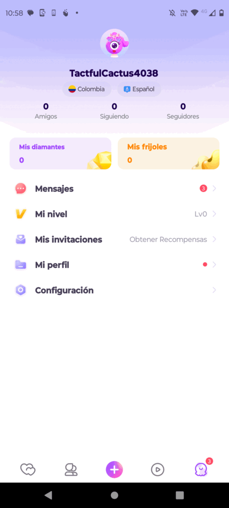 Chamet App leves niveles 1-10
