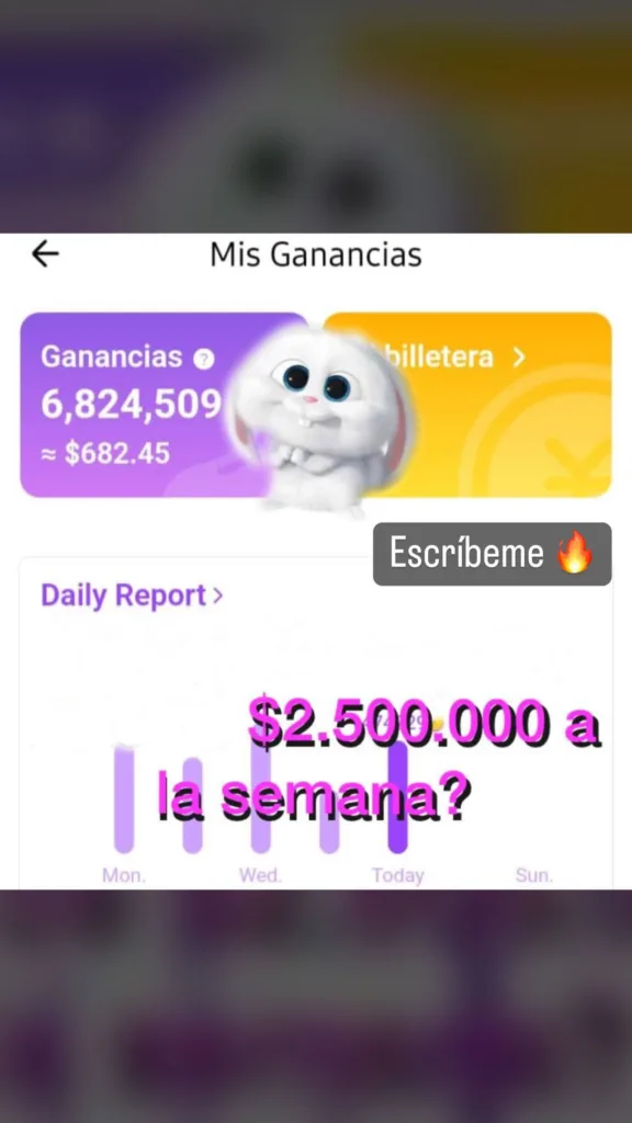 ganancias Chamet App
