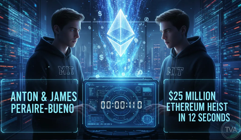 TVA Anton and James Peraire-Bueno 25M in Crypto Stolen in 12 Seconds