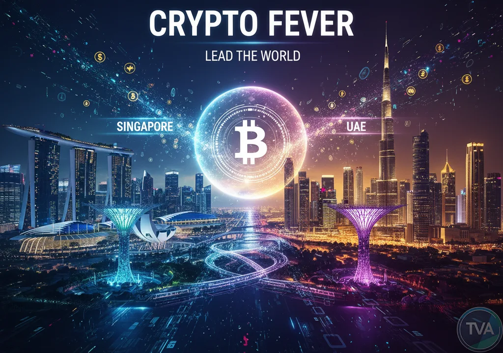 TVA Crypto Fever, Singapore and UAE Lead the World
