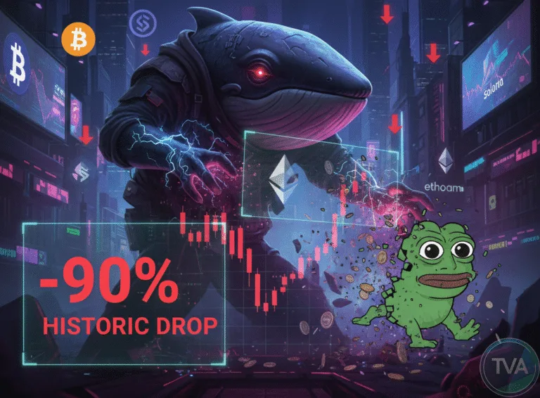 TVA PEPE Falls as Whales Make Moves