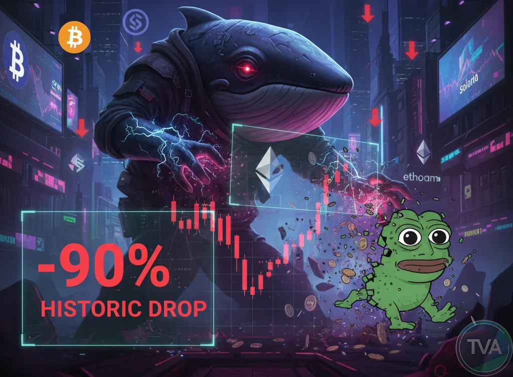 TVA PEPE Falls as Whales Make Moves